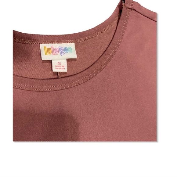 LuLaRoe Carley Dress-NWOT Dusty Rose-Size Small - Picture 3 of 5